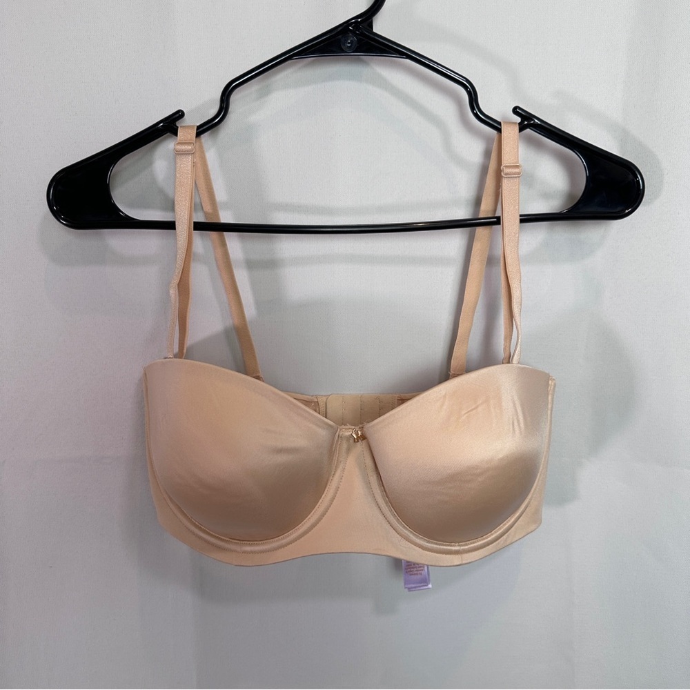 Savage X Fenty Nude Strapless Bra - Size 34DD